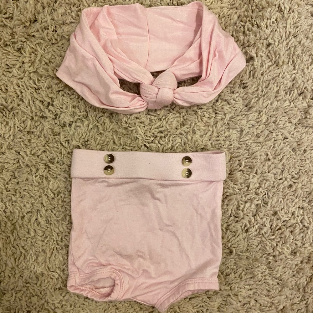 Kate Quinn Bummie & Bow set